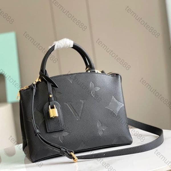 Top Leather Handbags Womens Corssbody Messenger Bags Purse Tote Satchel Embossing Vintage Designer Shoulder Bags M58706 Lady dhgate Handbag