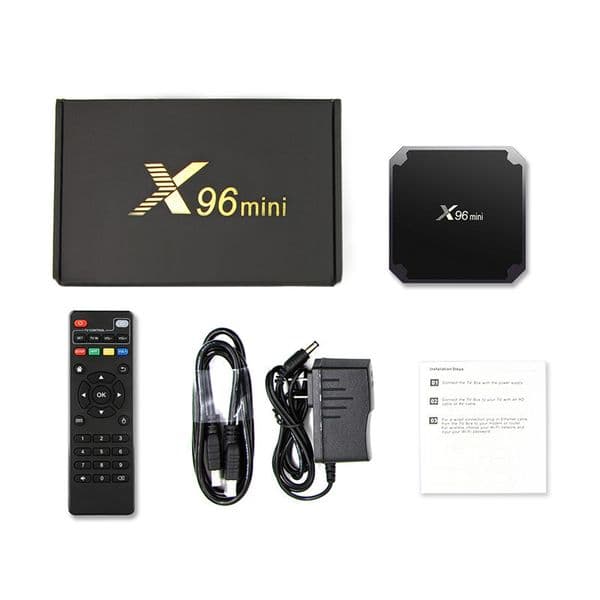 2026 New By Sea Shipping Smart outdoor TV Box X96 Mini Android 10 Allwinner H313 Quad Core With WIFI 2.4Ghz 1G+8G/2+16G Media Player EU US UK AU Plug Free Shipp