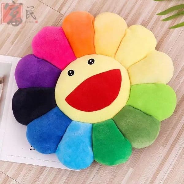 2026 Cushion/Decorative Pillow Flower Plush Soft Plant Sunflower Throw Decorative Pillows Stuffed Dolls Kawaii Chair Sofa Cushion Living Bedroom Gifts 01 Free S