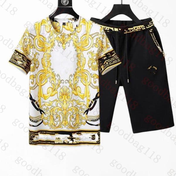 Designer T-Shirts shorts Mens Polos 2 Pieces Set Streetwear Letter cotton short-sleeved suit 2026 Summer Luxury Must-have Handsome Casual T-Shirt Men's Clothing
