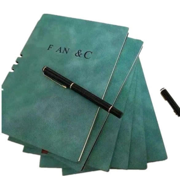 wholesale Notepads Designer Notebook Student Notebook+Signature Pen Set Business Notebook Set-2