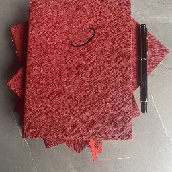 wholesale Notepads Designer Student Notebook+Signature Pen Business Notebook Set Writing book
