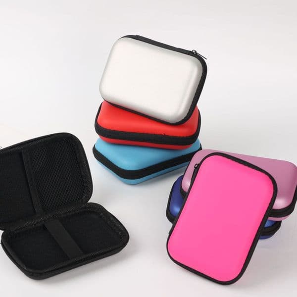 Cases EVA HDD Storage Bag Drive SSD Solid State Protection Case For External 2.5inch Hard Disk Package