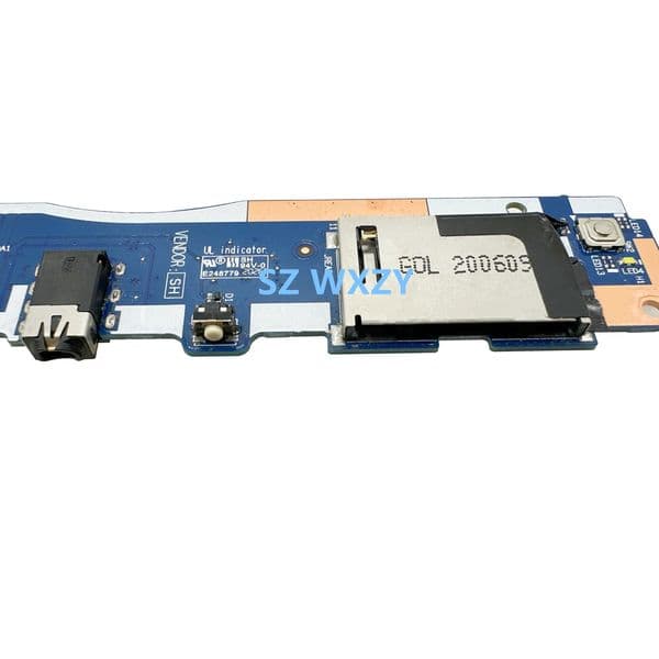 For Ideapad 3-15IIL05 3-15IML05 3-15ITL05 Laptop Power AUDIO SD CARD READER BUTTON BOARD GS552 NS-C782 5C50S25046 5C50S25437