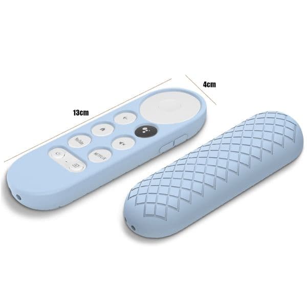 Silicone Case Protective Cover Shell for-Google Chromecast TV 2020 Voice Remote HX6A