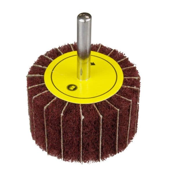 Non-Woven Sanding wheel Cylindrical Fan Belt Fleece Grinding Lamellar Metalworking Polishing Wheel Replacement