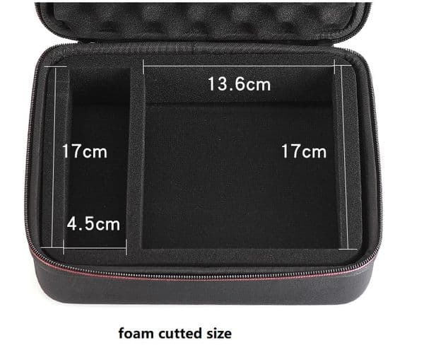 Desktop External Hard Drive - Travel Protective Carrying Storage Bag EVA Hard Case for WD 3TB,4TB,6TB,8TB,10TB My Book