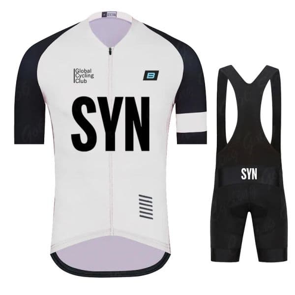 New SYN BIEHLER Pro Bicycle Team Short Sleeve Maillot Ciclismo Men's Cycling Jersey Sets Summer Breathable Cycling Clothing Suit