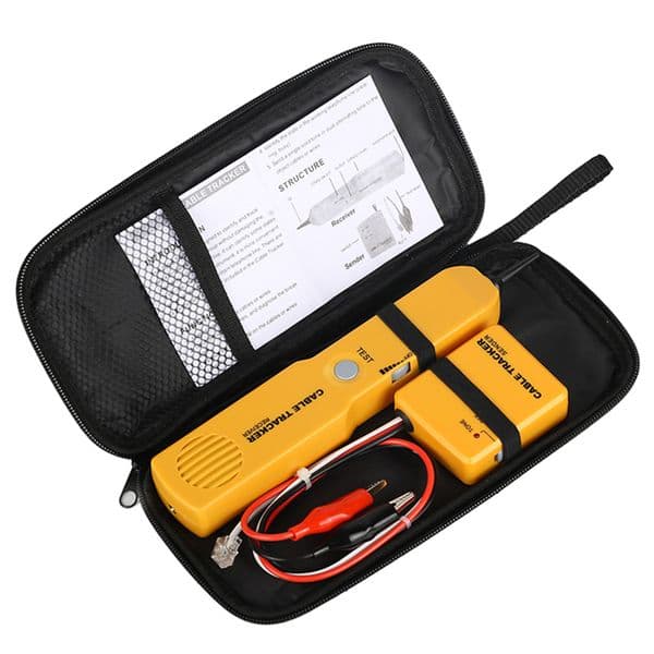 Diagnose Tone Finder Tracer Network Telephone Wire Cable Tester Toner Tracker