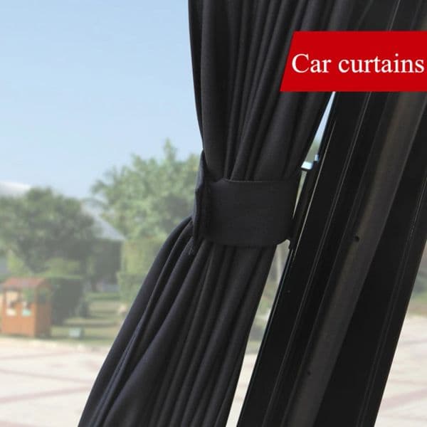 2 Pcs Universal Sunshade Car Curtain Car Side Window Sunshade Curtains Auto Windows Curtain Sun Visor Blinds Cover Car-Styling