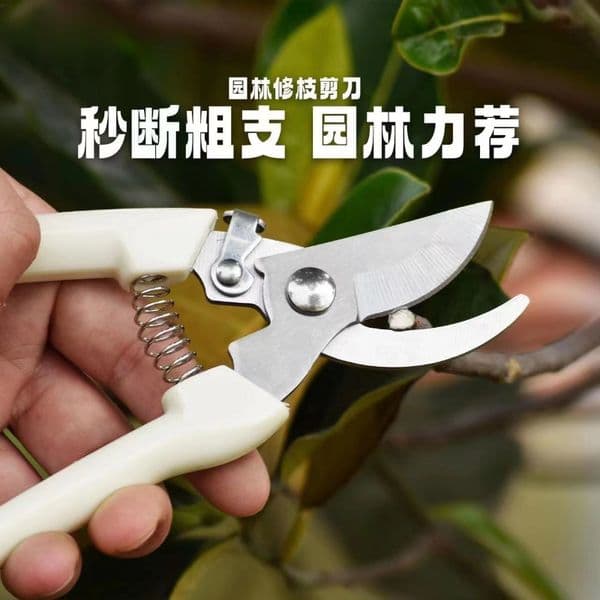 Pruning Shears Horticultural Garden Elbow Garden Scissors Special Spring Hand Tool Scissors for Fruit Picking