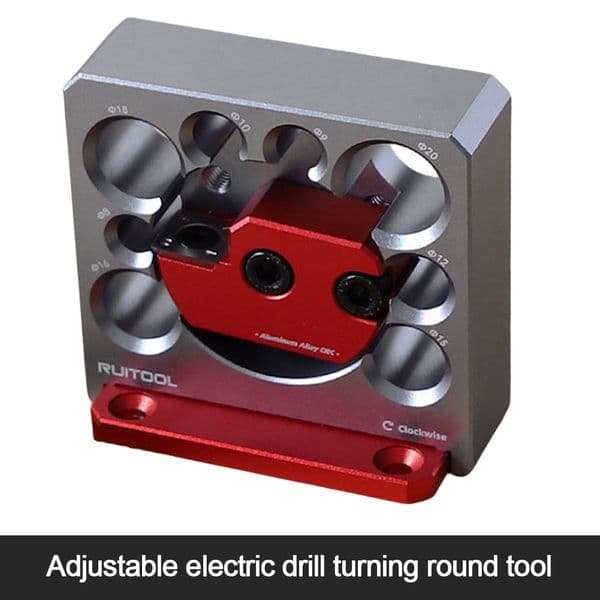 Adjustable Electric Drill Milling Dowel Auxiliary Tool with Carbide Blades Wooden Dowel Maker 8mm-20mm Cutter for Woodworking