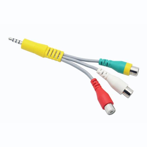 DC to RCA AV Gender Cable Adapter Genuine Original Audio RCA Cable for Samsung 4K Ultra HD Smart LED TV