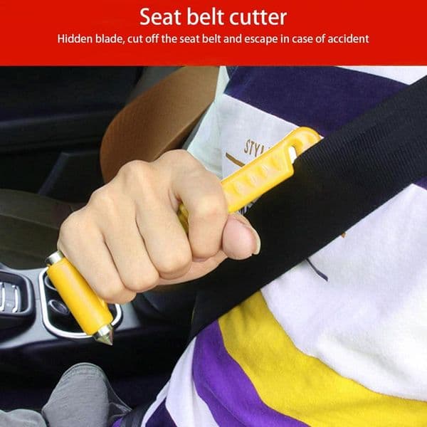 Emergency Escape Tool Car Self-Help Safety Hammer Seat Belt Cutter Window Glass Breaker Multifunctional Auto Escape Tools