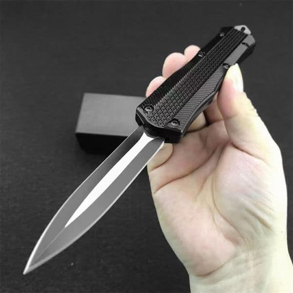 A161-Models Combat-TR Knife Double action 440c Blade Zinc aluminum Alloy handles Tactical Pocket Knives Self-Defense EDC Tools