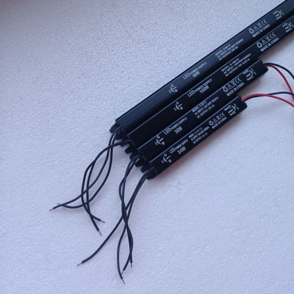 MANVIV 24W 36W 60W 100W AC120-240V LED Thin Power Supply Lighting DC 24V 12V Transformer For LED Light Driver Adapter LED Strips