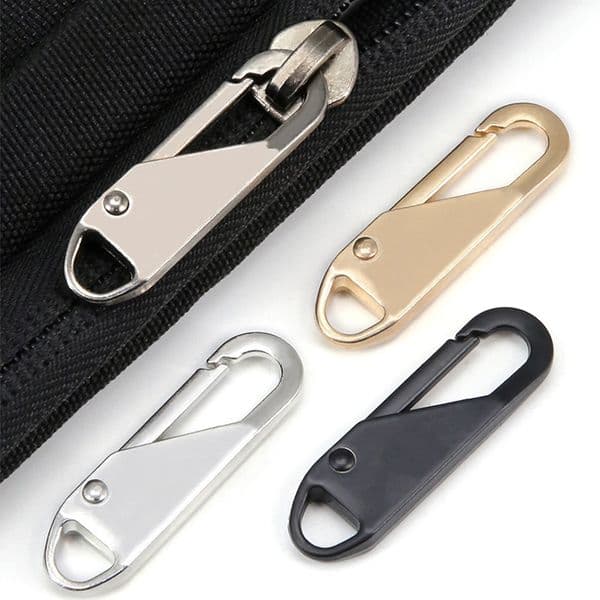 Detachable Zipper Slider Puller Instant Zipper Head Repair Replacement For Broken Buckle Travel Bag Suitcase DIY Sewing Kit