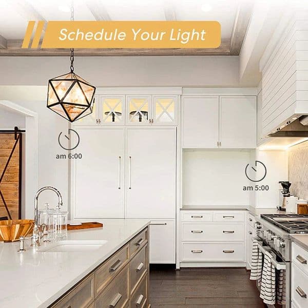 Refoss Homekit Smart Bulb WiFi Light Bulb LED Lamp RGBWW Dimmable E27 9W(60W Equivalent) Support Alexa Google Home