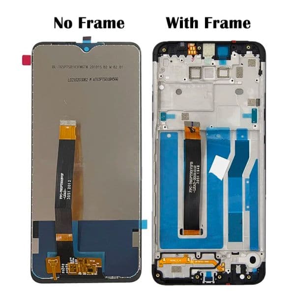 6.5" Display For LG K50S LCD LM-X540 LMX540HM Display Touch Screen Digitizer Assembly with Frame For LG K50S LCD