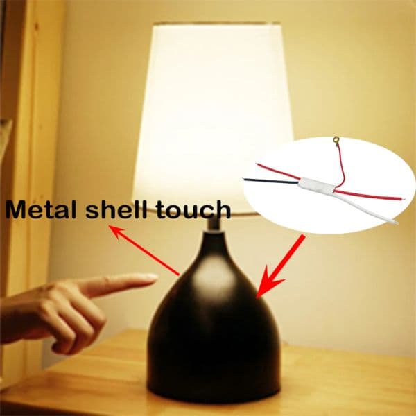 3.7V-24VMini Mini Metal Sensing Touch Sensing Switch Concealed Embedded Dimming Switch LED Table Lamp Light Touch Sensing Switch