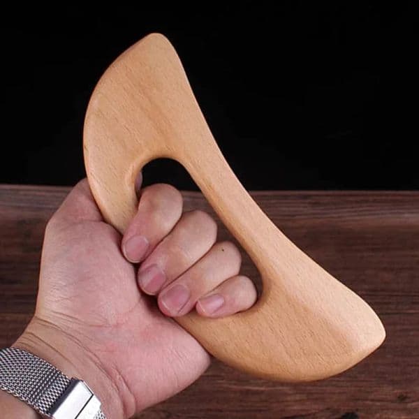 Carbonized wood gua sha Tools Anti Cellulite new Massage 2025 Tool Wood Lymphatic Drainage Paddle Gua Sha Massage Tissue Gua Sha Board