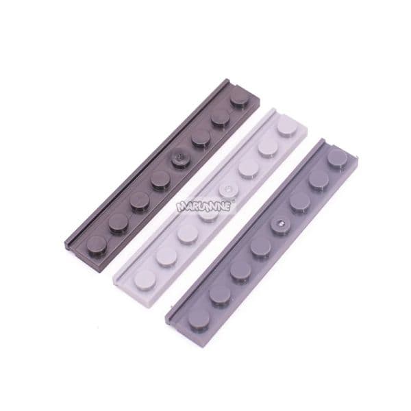 MARUMINE MOC 20PCS 4510 Modified Bricks 1x8 Short Pieces with Tracks Building Blocks Bulk Technology Accessories Toys Christmas
