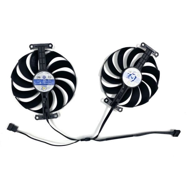 NEW 2PCS Cooling Fan 95mm 7PIN CF1010U12S FDC10U12S9-C RTX3070 RTX3060Ti Cooler Fan For ASUS RTX 3070 3060 Ti DUAL OC FANS