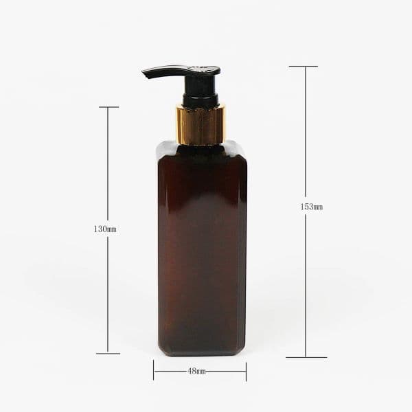 200ML Safe Refillable Body Wash Dispenser Bottle With Pump Dispenser For Bathroom Travel Convenient Soap Bottle Bath Accessories