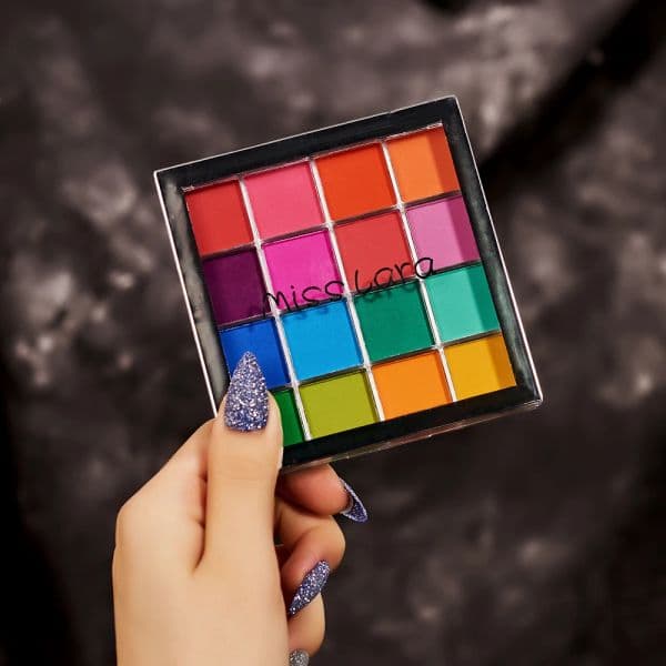 Beauty Cosmetics Colors Eyeshadow Palette Eye Shadow Colorful Rainbow Eyes Makeup Matte 5