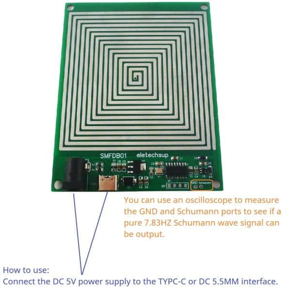 Adjustable 0.01HZ~30KHZ 7.83Hz 2025 Schumann Resonance new Ultra-low Frequency Pulse wave Generator Audio Resonator