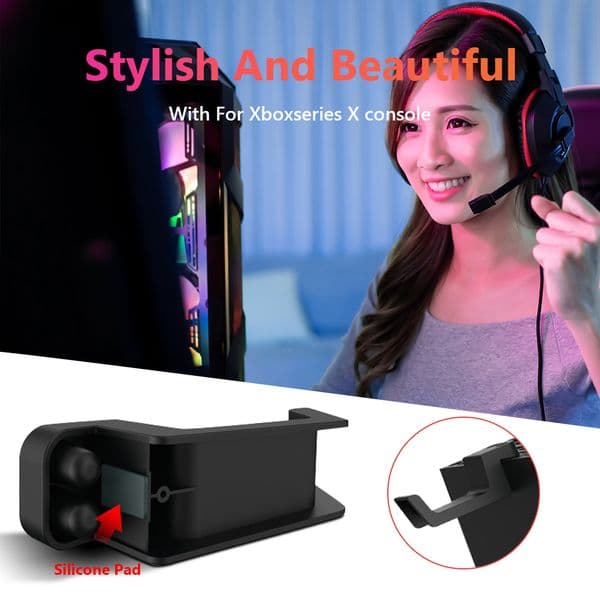 Headphone Hanger Earphone Game Headset Hook Holder Stand Rack Gaming Stand Bracket Display Rack for Xbox Series X