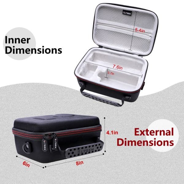 LTGEM Hard Case for Sony Alpha ZV-E10 / ZV-1 / ZV-1F / ZV-1 II Vlog Camera ,Travel Protective Carrying Storage Bag