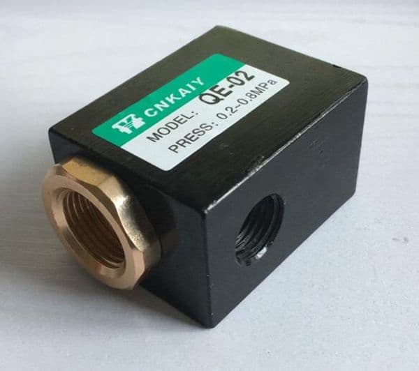 Pneumatic quick exhaust valve QE-01 QE-02 QE-03 QE-04