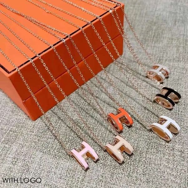 necklace designer chain pendant for women and men new arrival eternal classic gold texture fashionable and simple design three different shapes gift