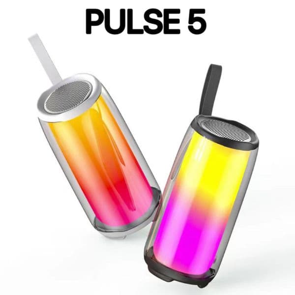 Pulse 5 Waterproof Subwoofer Music Pulsating Color Led Lights Portable Audio System Bluetooth Speakers Outdoor Bass Speaker For Party