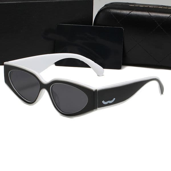 Luxury Designer Sunglasses For Women Color Blocking Designer Sunglasses Cat Eye Men Trend Gift Glasses Beach Shading UV Protection Polarized With Box 5A Quality