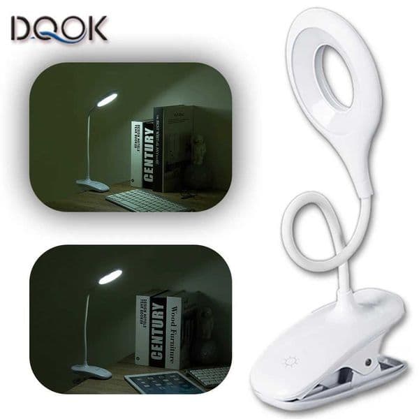 Led Desk Lamp Stepless Dimmable Touch Foldable Table Lamp Bedside Reading Eye Protection Night Light Z241130