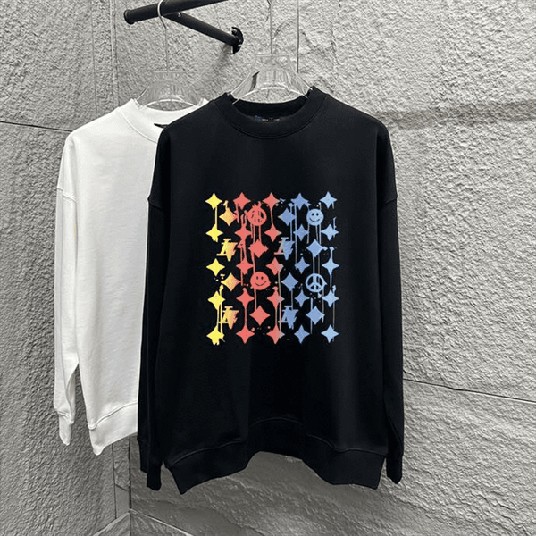 New Cardigan Knitted Sweater Minimalist Embroidery Letter Academy Style Luxury Elegant V-neck High Collar Pullover Male/Female c00p41