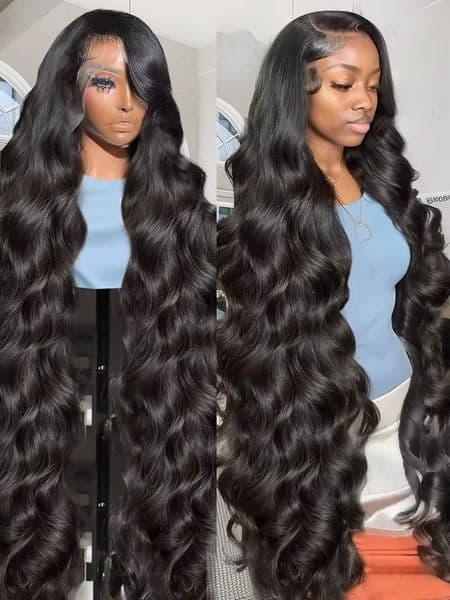 Designer Designer Brazilian Hd Body Wave 2026 30 40 2026 Inch Frontal Human Hair 13X4 Pre Plucked Wigs For Women 360 Synthetic Lace Front Wig Free Shipping Fr