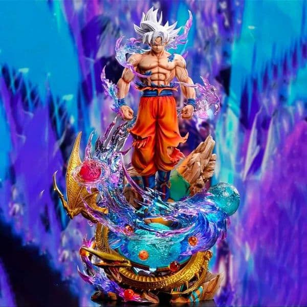 2026 New Action Toy Figures Character Super Instinct Son Goku Animation Pvc Model Desktop Decoration Series Birthday Gift L260127 Toys