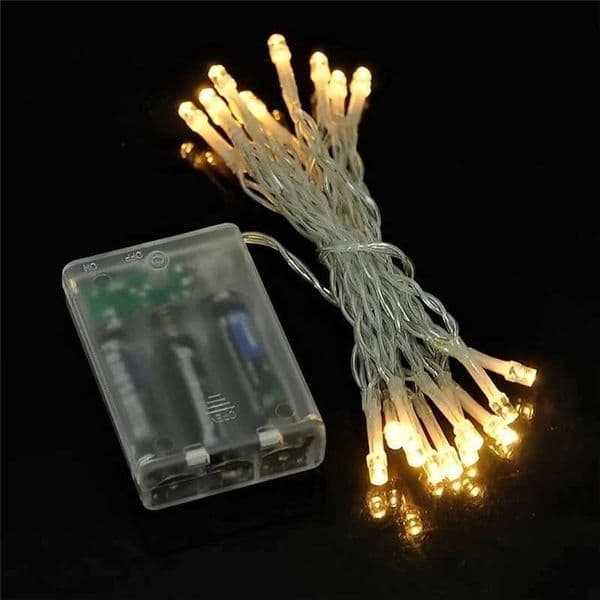 10/20/40/80/160 AA Battery Operated LED String Lights for Xmas Garland Party Wedding Decoration Christmas Flasher Fairy Lights Z241203