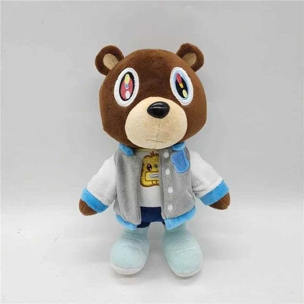 Game And Toy Kaii Dropout Teddy Bear Plush Toys Kanye West Graduation Soft Stuffed Home Room Decor stuff animal Birthday DesignerL260420