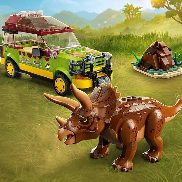 Cpatible MOC Set Jurassic Series Building Blocks Slope Research Childrens Dinosaur World Park Toy Gifts Y241203