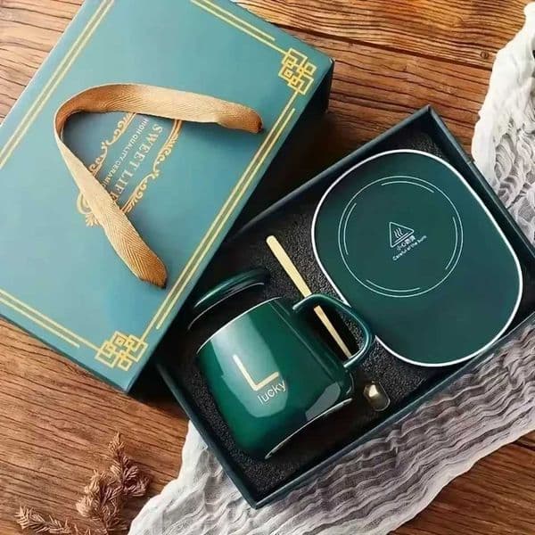 Coffee Mug Warmer Pad Cup Heater Coaster Constant Temperature Heating USB Electric Mug Mat Set Milk Tea Water Home Office GiftXJ241205