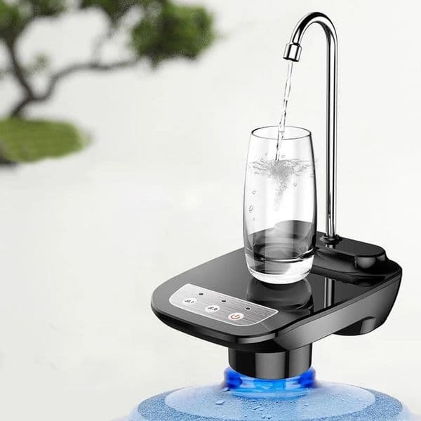 Electric Water Dispenser Portable Household Multifunctional Automatic Barreled Quantitative Pump with Tray 241205
