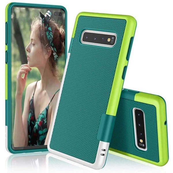 New Arrival Ultra thin hybrid shock resistant phone case suitable for Galaxy S10 Plus S9 Plus S10 S10e S9 S8 S7 edge S6 phone case 3 color soft TPU cover Z241209