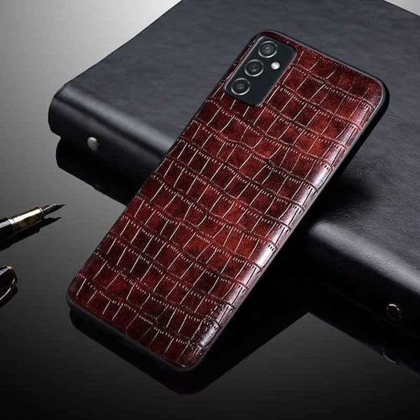 New Arrival Suitable for Galaxy S24 S23 M52 5G S22 S21 Ultra Plus FE shell PU leather 3D texture soft matte cover Fundas bumper Z241209
