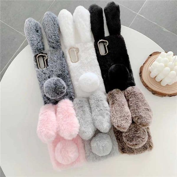 Designer Phone Case For Galaxy S24 S23 S22 S21 S20 FE S24 Ultra S8 S10 Plus S10e Fur Warm Fur Hair Care M241209
