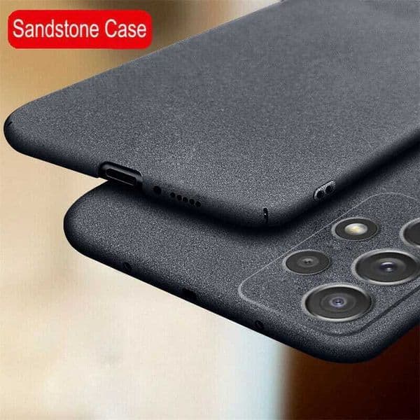 Ultra thin matte sandstone shell suitable for Galaxy A55 A54 A53 A52 5G S23 FE S22 S21 S24 and ultra hard PC shells M241209