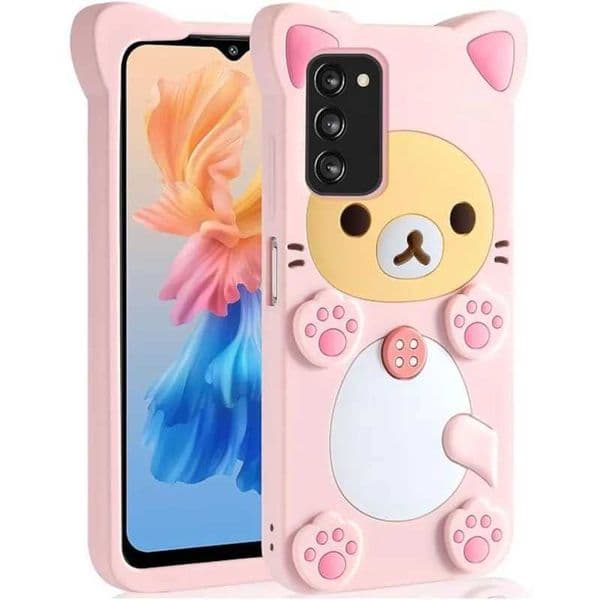 New Arrival Rilakkuma Panda suitable for Galaxy A15 A14 A53 A54 S20 FE S22 S23 S24 Plus silicone soft cover shell Z241209